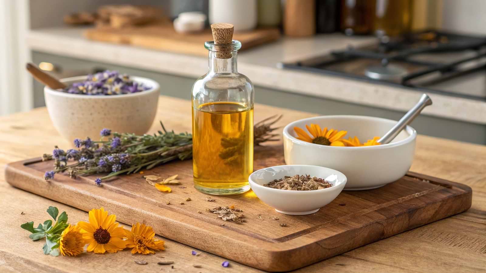 Herbal-Infused Camelina Oil