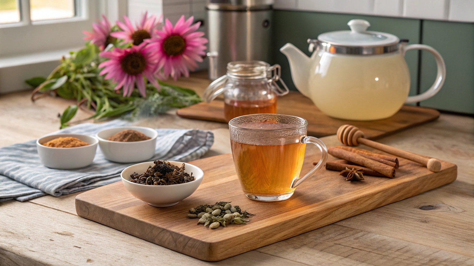 Image of Echinacea & Elderberry Immunity Tea Recipe