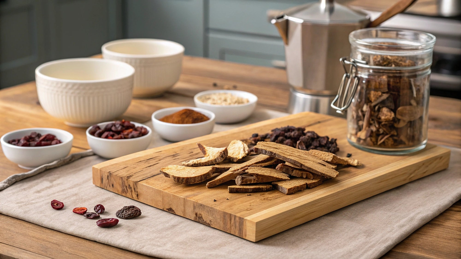 Image of Simple Homemade Wild Cherry Bark Cough Syrup Recipe