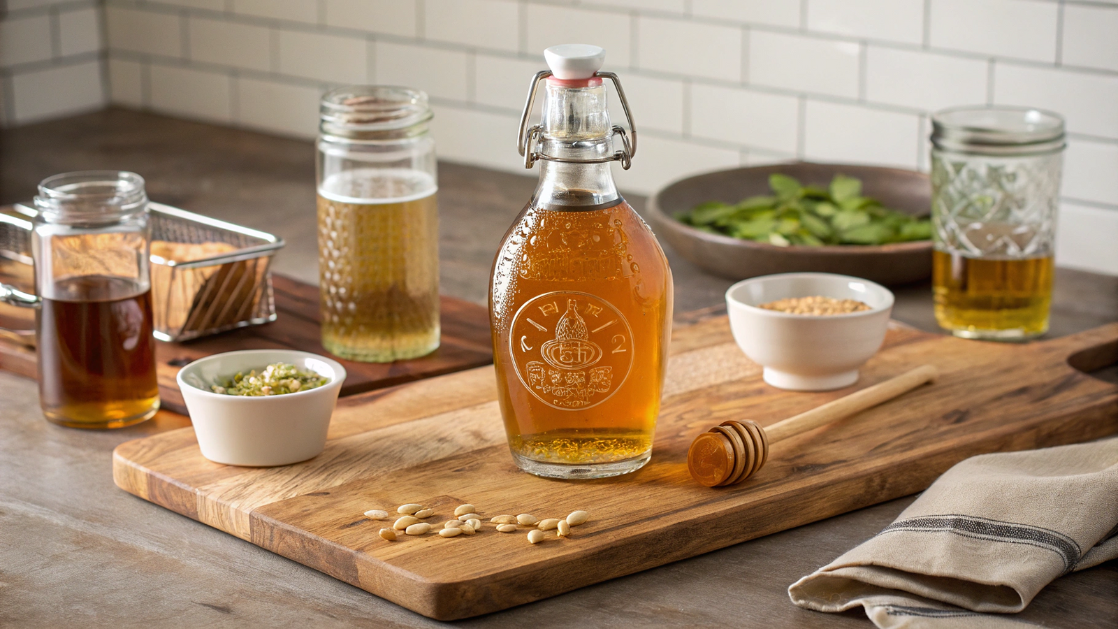 Image of Hoppy Recipe: Hop-Infused Honey Syrup