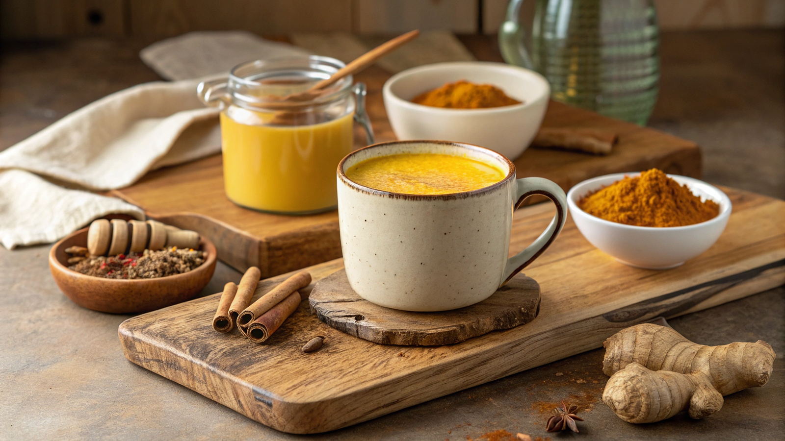 Golden Milk for Nighttime Warmth Recipe