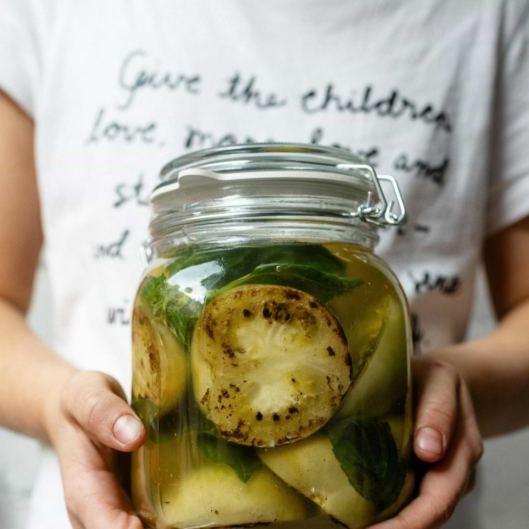 vegetables in pickle brine