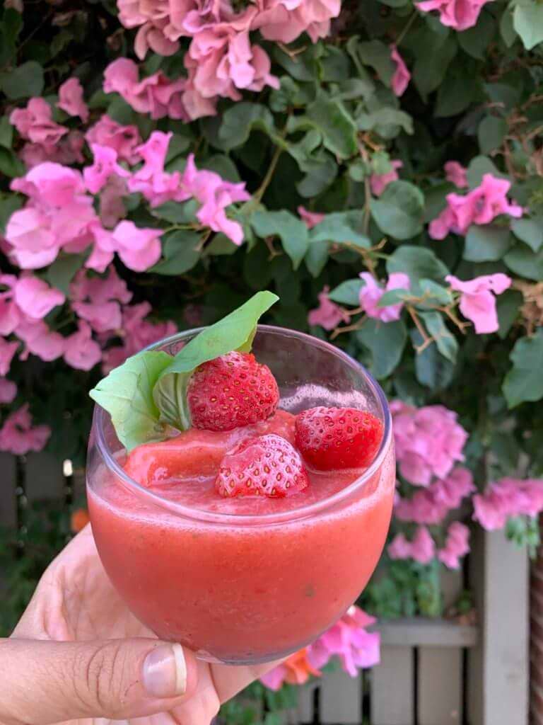 Strawberry Basil Breeze