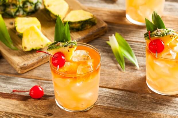 Deep Lung Hawthorn Mai Tai Mocktail