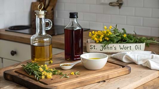 DIY St. John's Wort Infused Oil Recipe