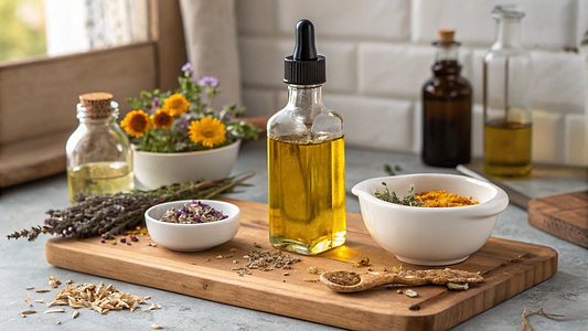 Herbal-Infused Camelina Oil Recipe