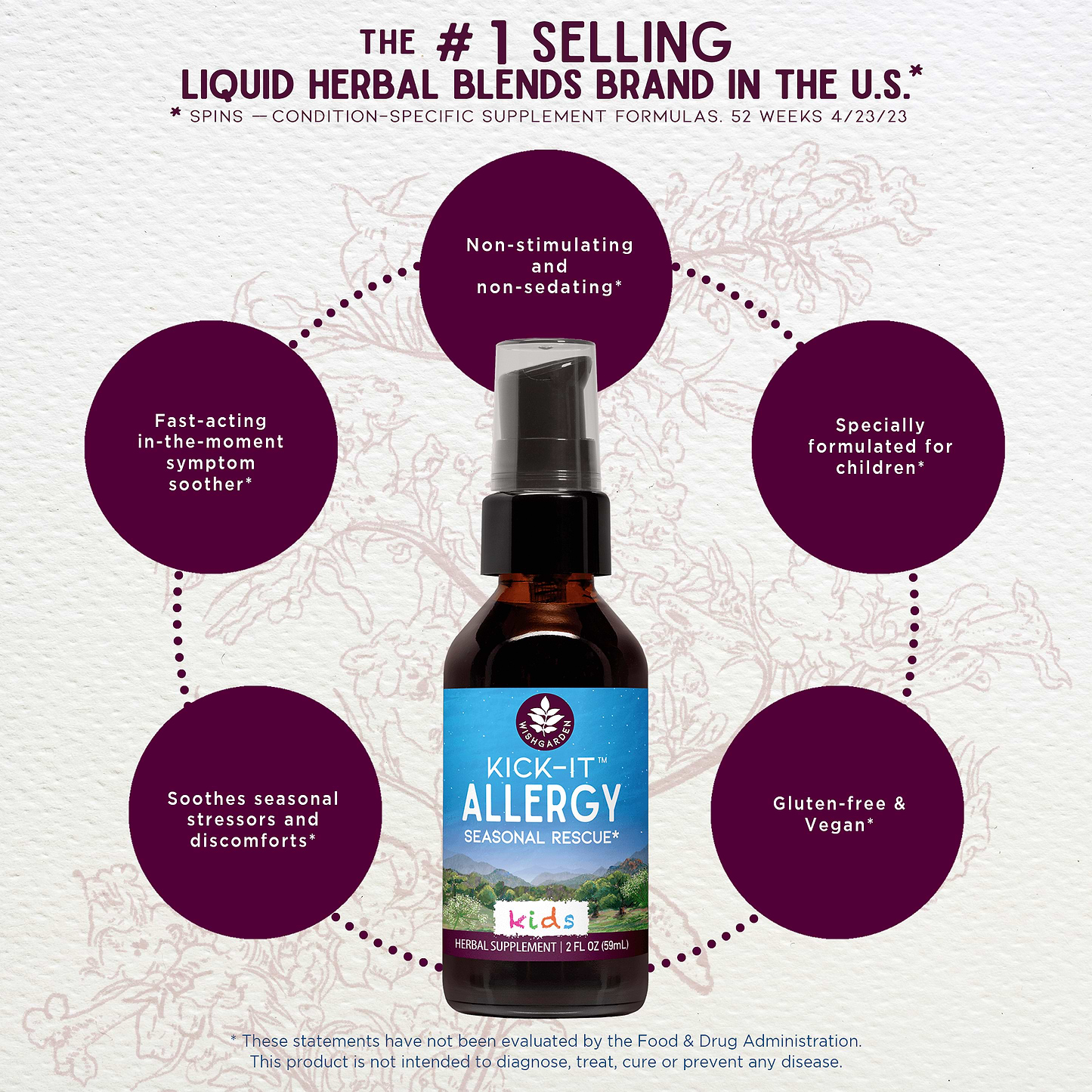 Benefits of Kick-It Allergy Seasonal Rescue For Kids