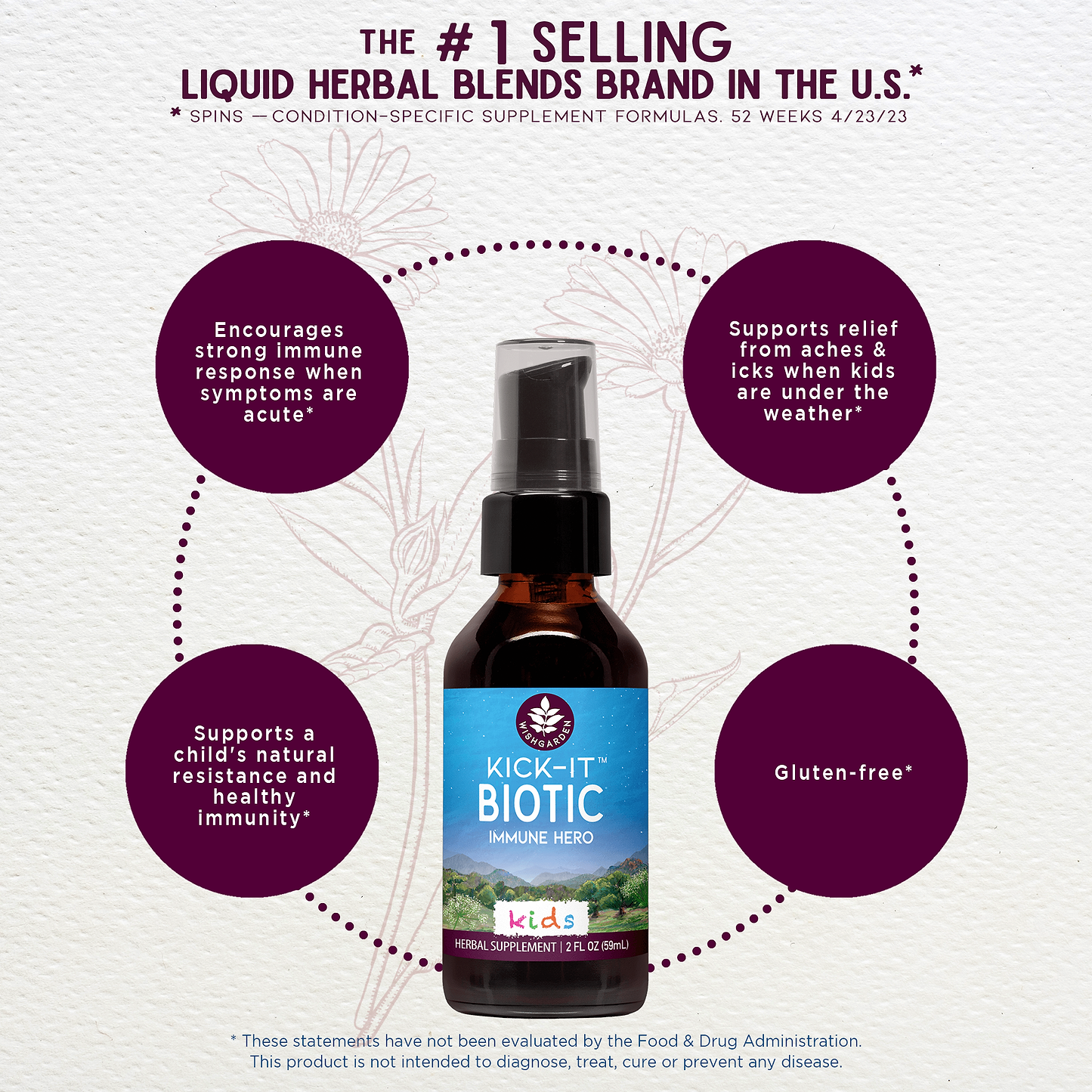 Benefits of Kick-It Biotic Immune Hero For Kids