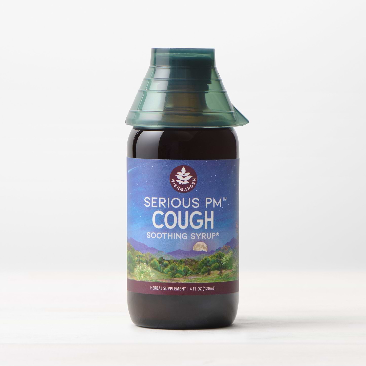 Serious PM Cough Soothing Syrup 4oz Jigger
