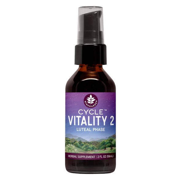 Cycle Vitality 2 Luteal Phase - Progesterone Support 2oz Pump