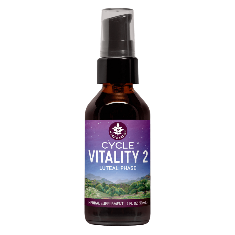 Cycle Vitality 2 Luteal Phase - Progesterone Support 2oz Pump