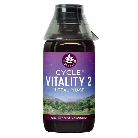 Cycle Vitality 2 Luteal Phase - Progesterone Support 4oz Jigger