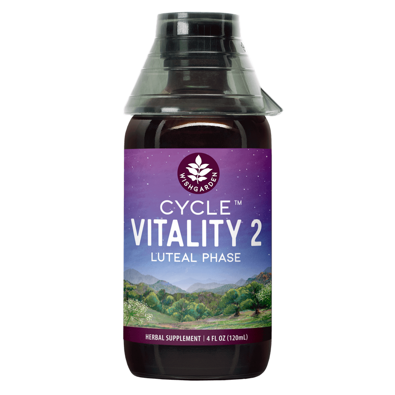 Cycle Vitality 2 Luteal Phase - Progesterone Support 4oz Jigger