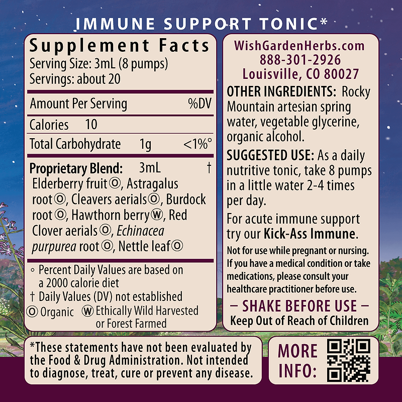 Daily Immune Builder Ingredients & Supplement Facts