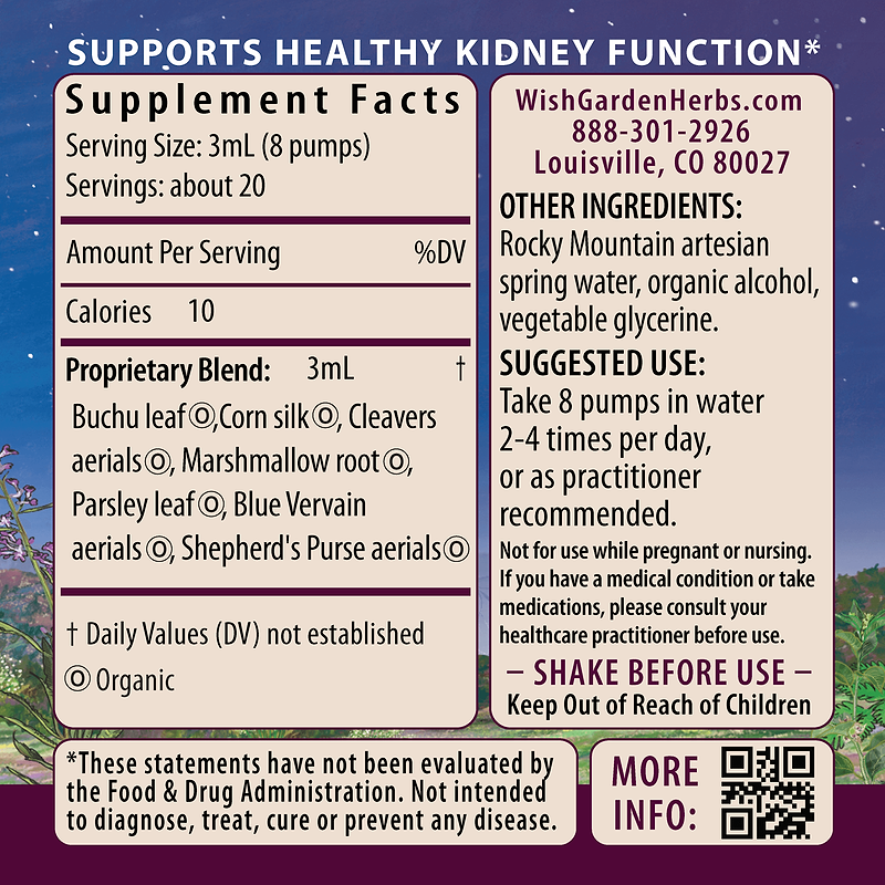 Kidney Strength Daily Support Ingredients & Supplement Facts