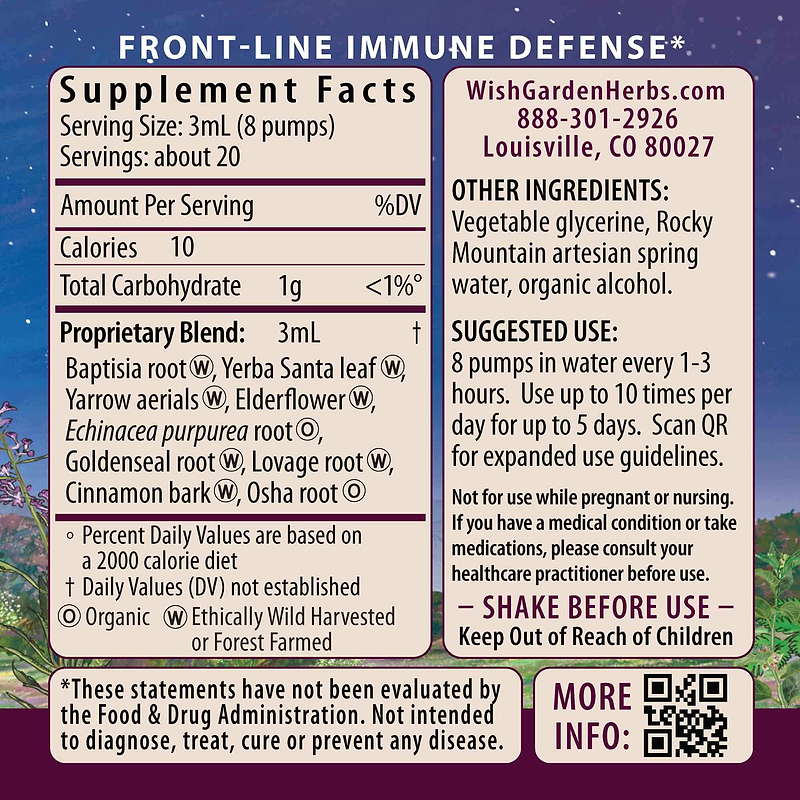 Kick-Ass Immune Activator Ingredients & Supplement Facts