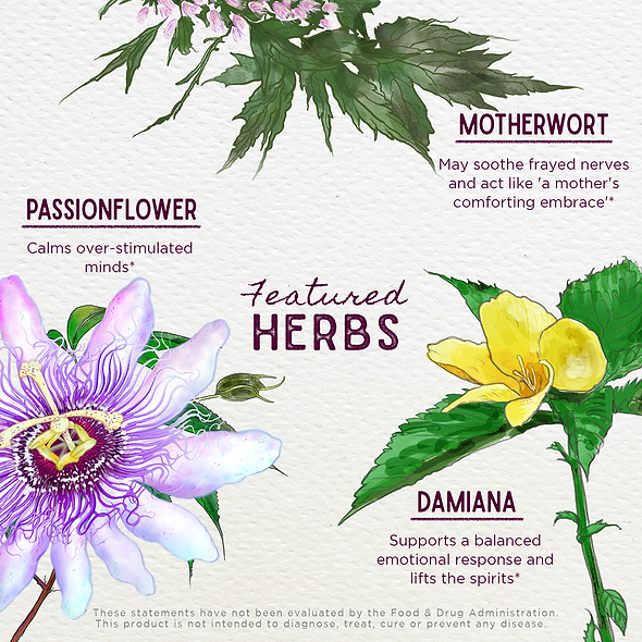 Featured Herbs in Postpartum Emotional Baby Blues