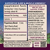 Tart Cherry Ingredients & Supplement Facts