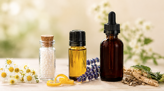 Homeopathy, Essential Oils, and Herbal Tinctures: What is the difference?