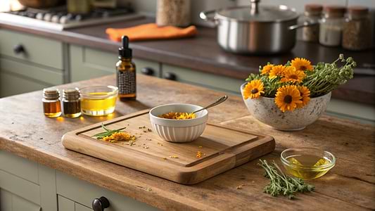 Calendula Infused Oil Recipe