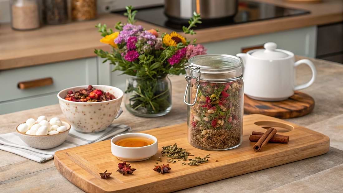 DIY Passionflower Relaxation Blend Tea Recipe