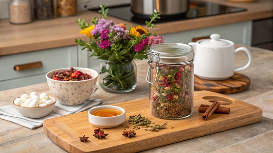 DIY Passionflower Relaxation Blend Tea Recipe