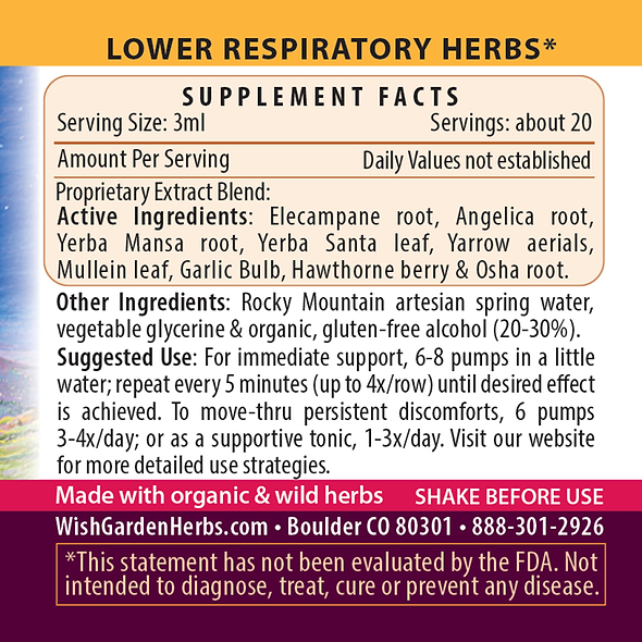 Deep Lung & Bronchial Support 2oz (Old Label)