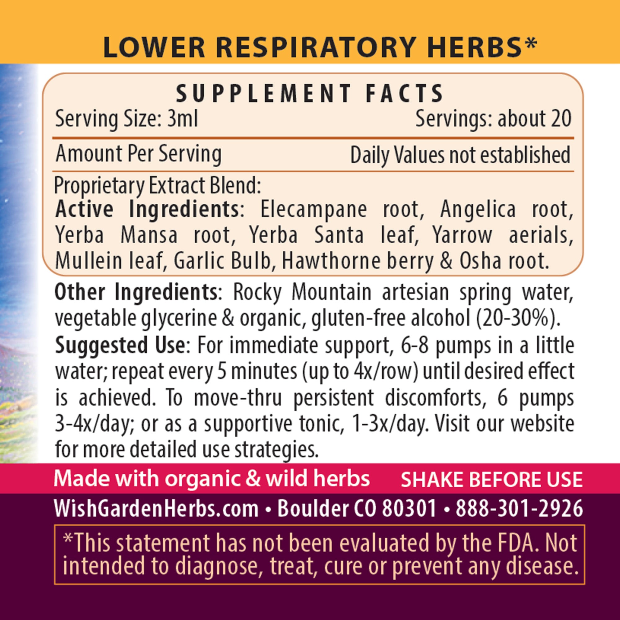 Deep Lung & Bronchial Support 2oz (Old Label)