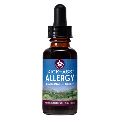 Kick-Ass Allergy Seasonal Rescue 1oz Dropper