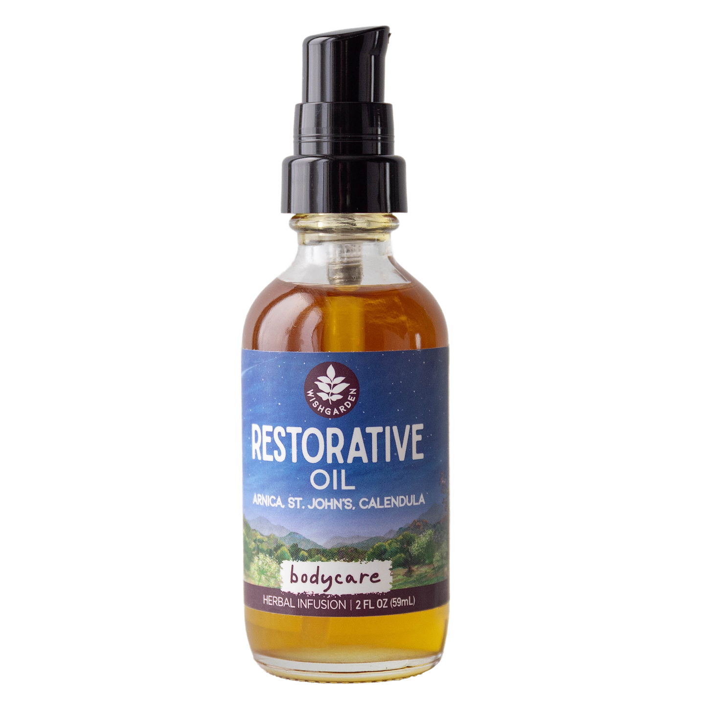 Restorative Oil - Arnica, St. John's Wort & Calendula Ingredients & Supplement Facts