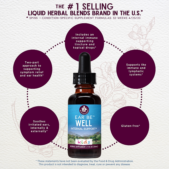 Ear Be Well For Kids + Mullein Flower Ear Oil Kit Benefits