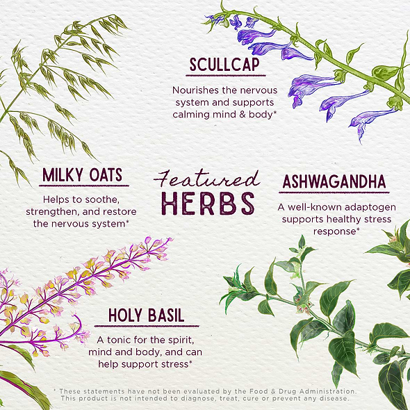 Featured Herbs in Deep Stress Daily Calm