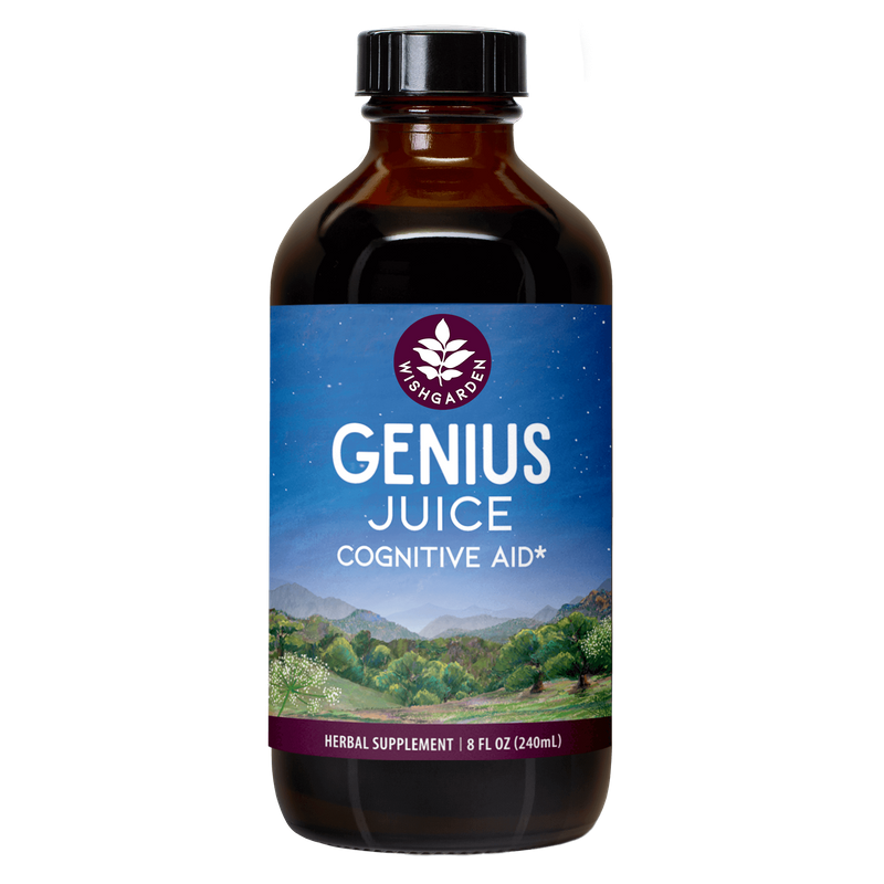 Genius Juice Cognitive Aid 8oz Bottle