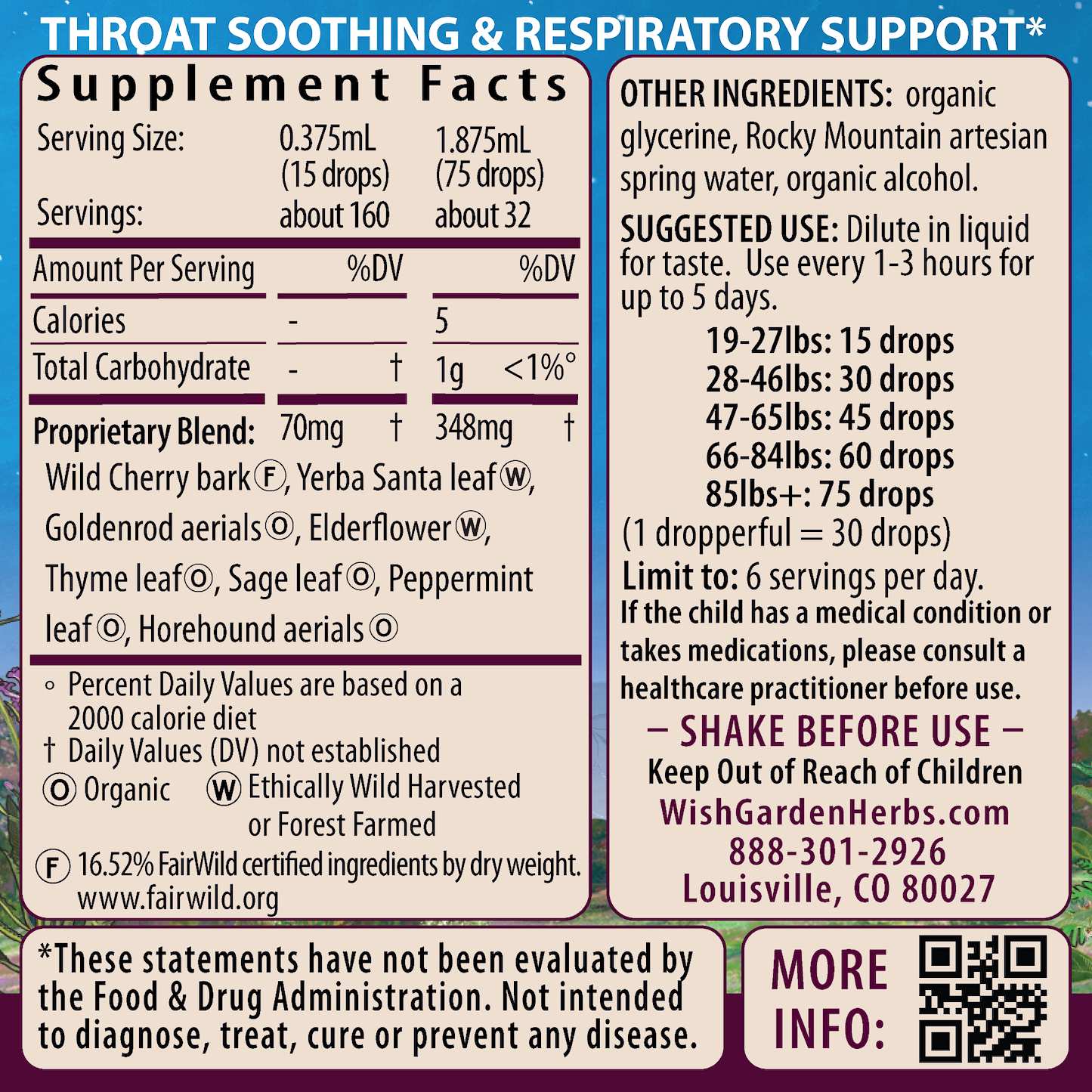 Congestion Rescue, Immune Support for Kids