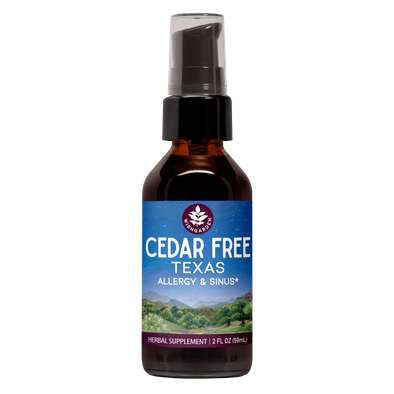 Cedar-Free Texas Allergy & Sinus 2oz Pump