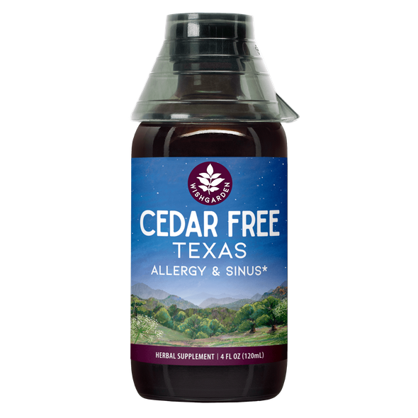 Cedar-Free Texas Allergy & Sinus 4oz Jigger