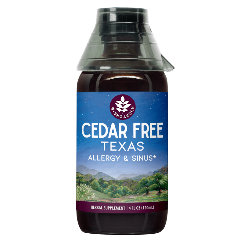 Cedar-Free Texas Allergy & Sinus 4oz Jigger
