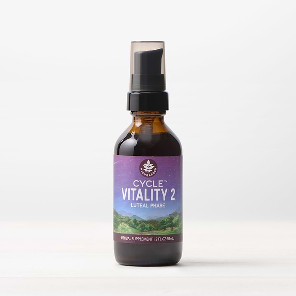 Cycle Vitality 2 Luteal Phase - Progesterone Support 2oz Pump
