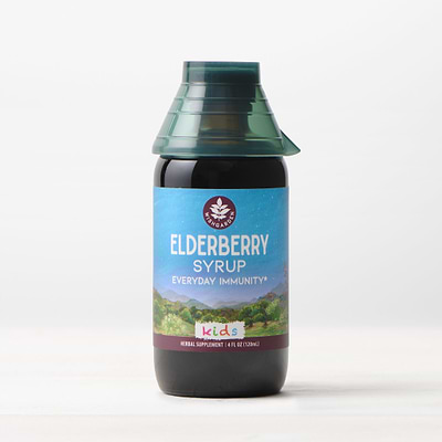 Elderberry Syrup Everyday Immunity for Kids 4oz Jigger