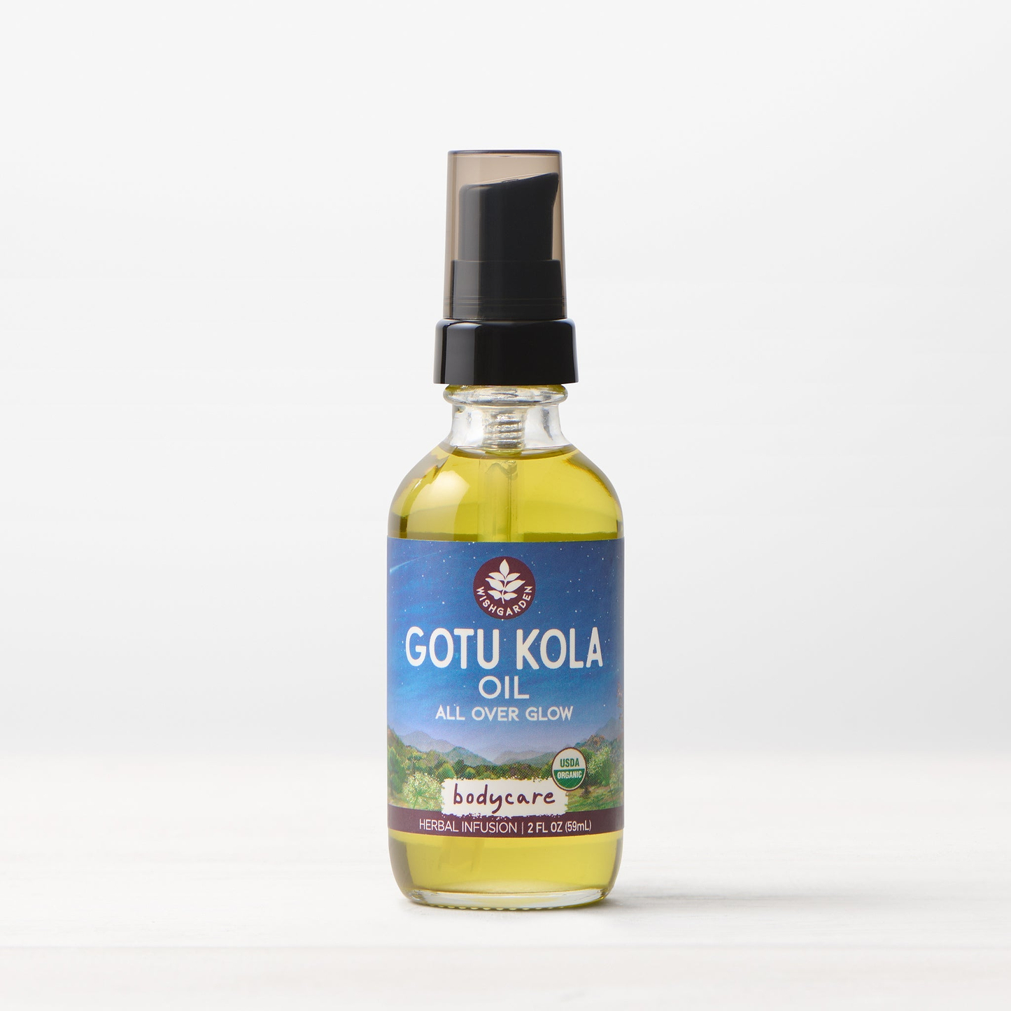 Gotu Kola Oil All Over Glow 2oz Pump