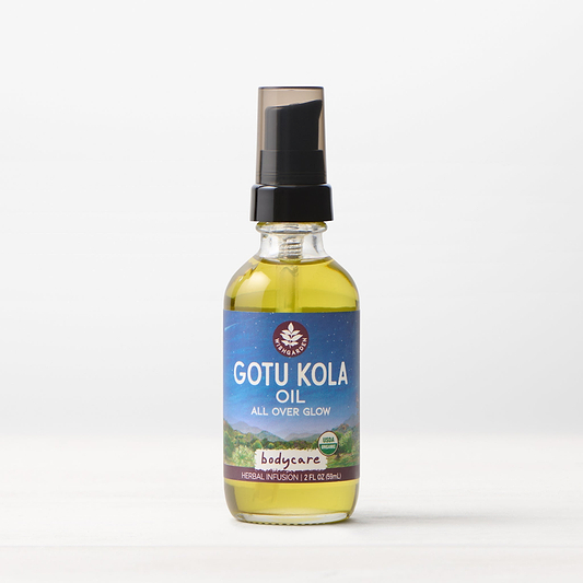 Gotu Kola Oil All Over Glow 2oz Pump