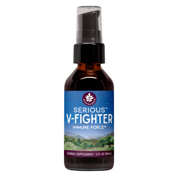 Serious V-Fighter Immune Force 2oz Pump