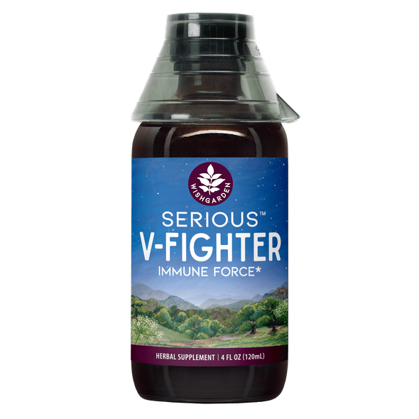 Serious V-Fighter Immune Force 4oz Jigger