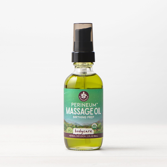 Perineum Massage Oil Birthing Prep 2oz Pump