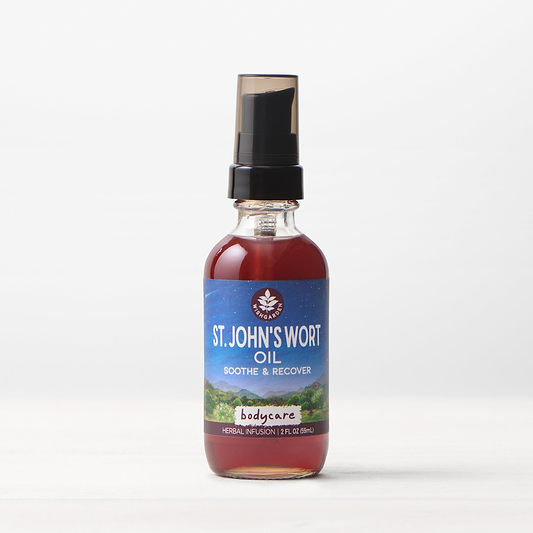 St. John’s Wort Oil Soothe & Recover 2oz Pump