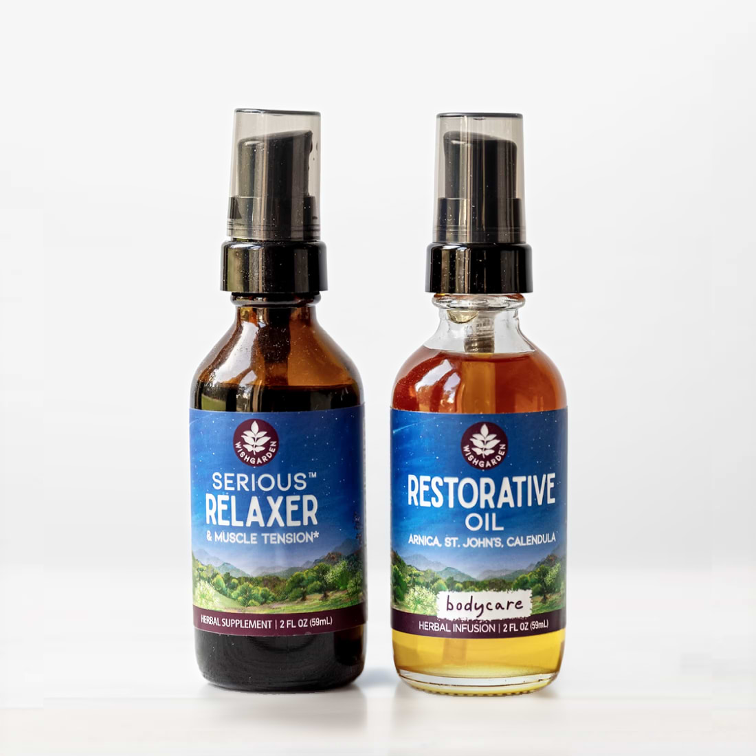 Recover and Restore Bundle with Restorative Oil + Serious Relaxer Tincture