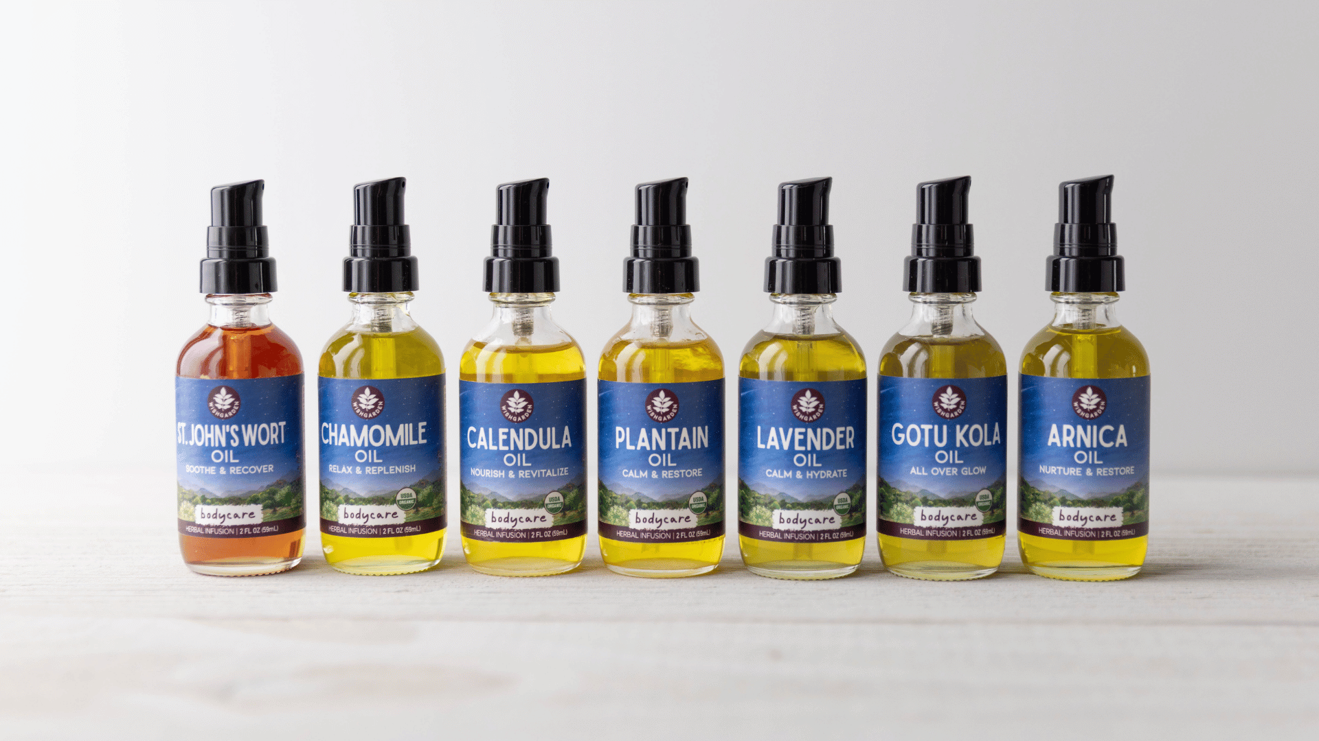 Herbal Skin Care with Our Whole-Herb Infused Body Oils