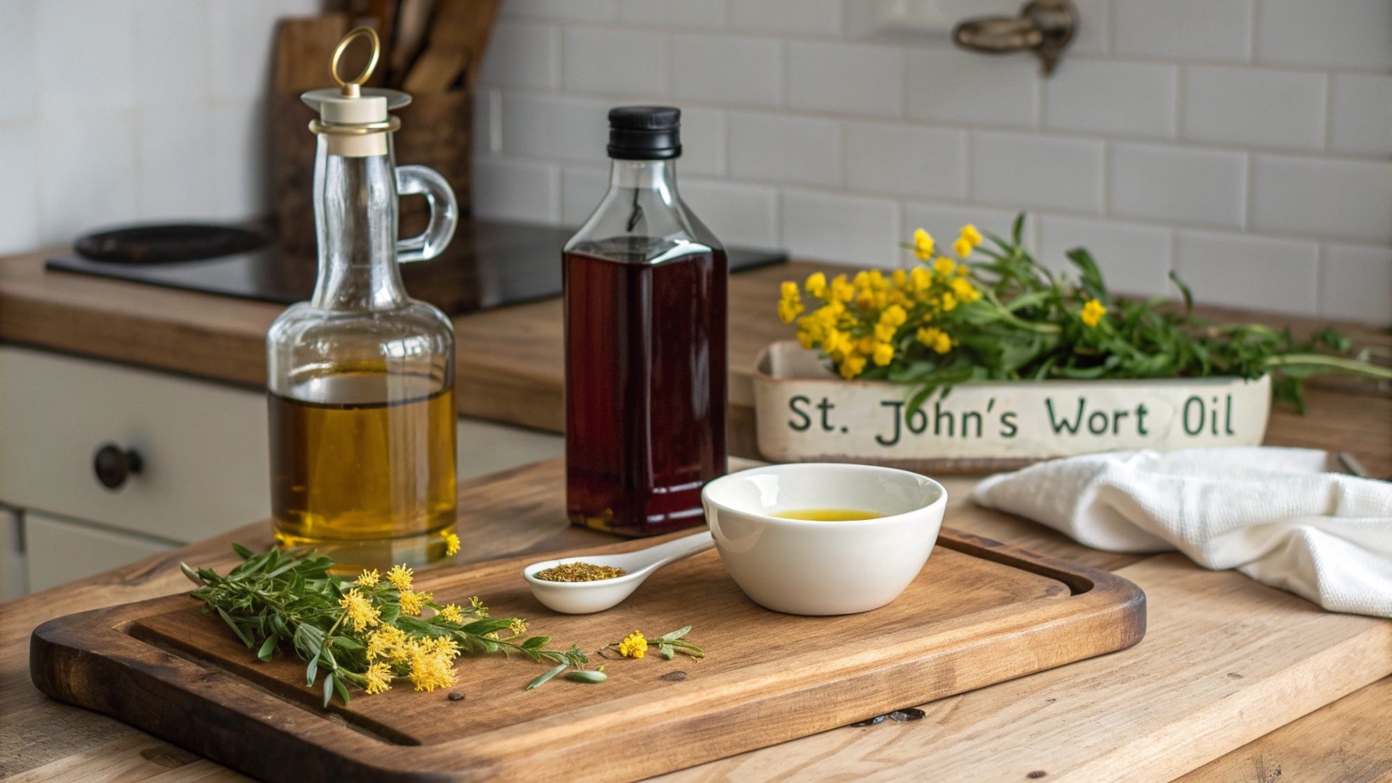 DIY St. John's Wort Infused Oil Recipe