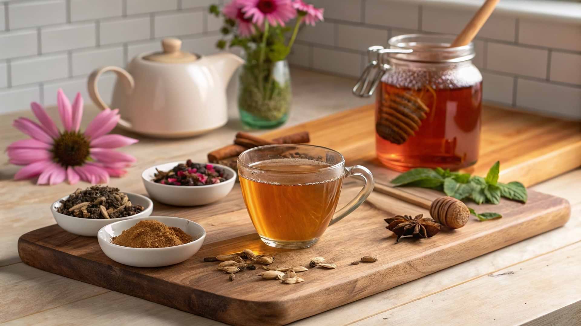 Echinacea & Elderberry Immunity Tea Recipe