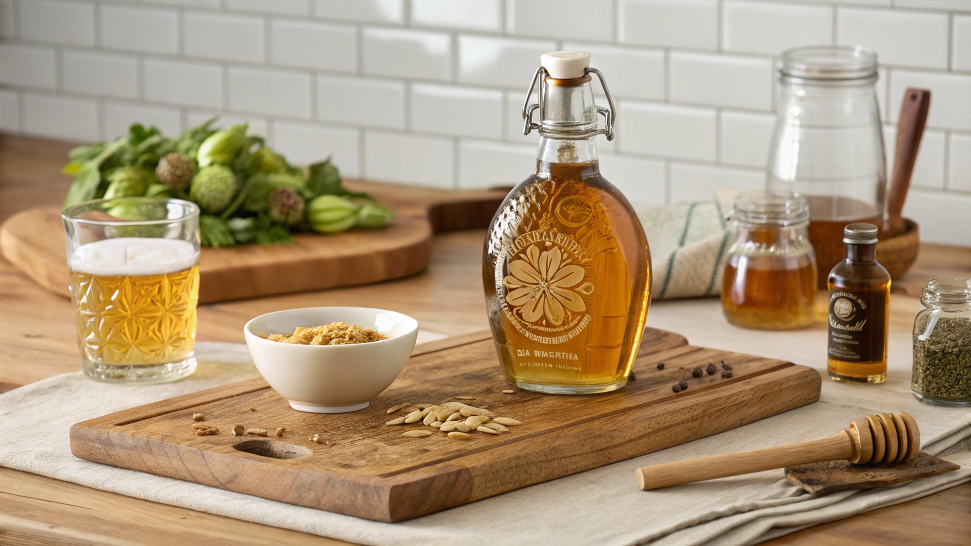 Hoppy Recipe: Hop-Infused Honey Syrup